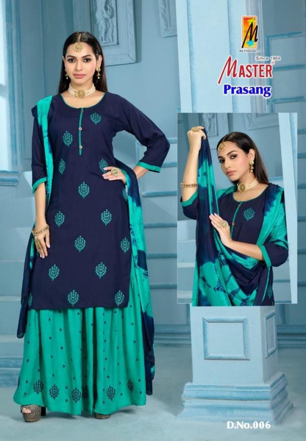 Master Prasang Rayon Festive Wear Ready Made Collection